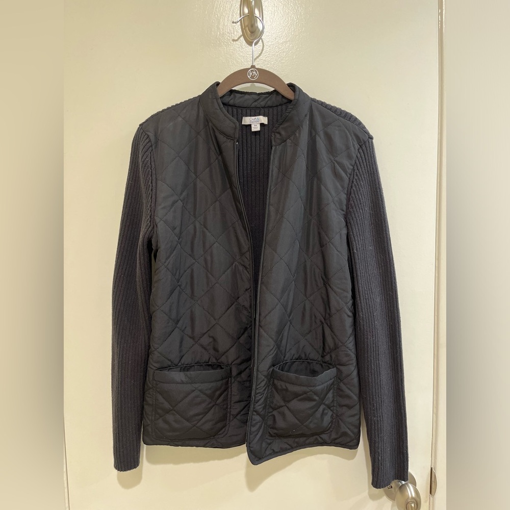 Croft and Barrow Field/Sweater jacket hybrid